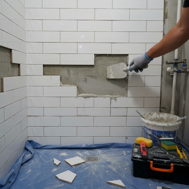 Local Tile Shower Repair pros at work